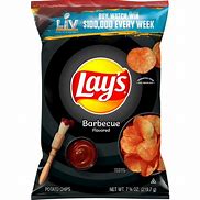 Image result for Potato Chips, BBQ Flavor, 0.8 Oz Bag, 24/Carton By Popchips - PPH72200