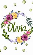 Image result for Olivia Name Design in Color