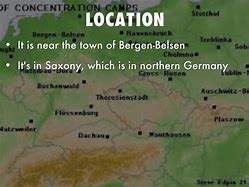 Image result for Bergen-Belsen Concentration Camp Map