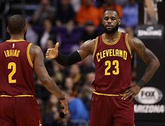 Image result for LeBron James and Kyrie Irving
