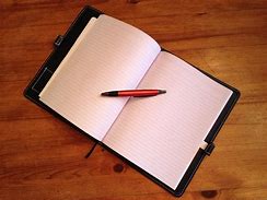 Image result for Notebook with Pen