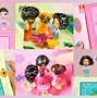 Image result for Disney Encanto Mirabel, Isabela, Luisa & Antonio Fashion Doll Gift Set, Walmart Exclusive, Multicolor