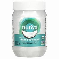 Image result for Nutiva Organic Virgin Coconut Oil | 14 Fl Oz Solid Oil