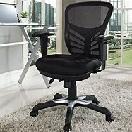 Image result for Black Home Office Chair