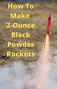 Image result for Black Powder Rockets
