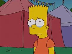 Image result for Bart Simpson Crying