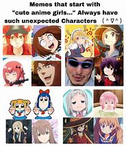 Image result for Cute Anime Girl Meme