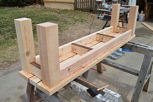 Image result for Wood Bench Seat Plans
