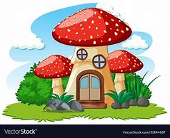 Image result for Mushroom House Cartoon