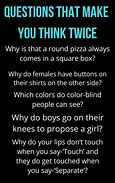Image result for Crazy Questions