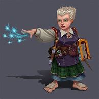 Image result for Halfling Wizard Character Art