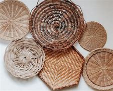 Image result for Antique Wall Baskets