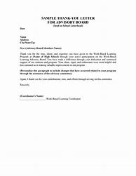 Image result for Thank You Letter