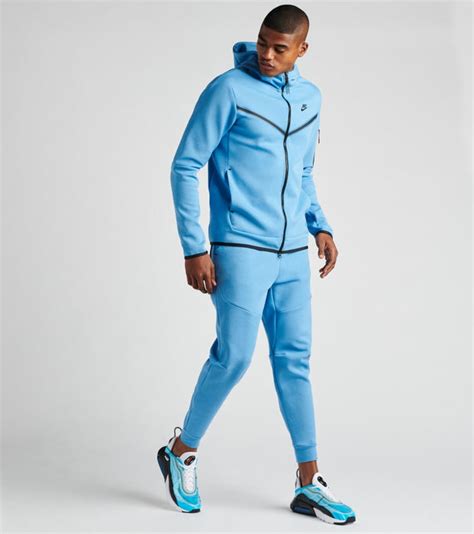 Nike NSW Tech Fleece Full Zip Hoodie (Blue)   CU4489 496   Jimmy Jazz