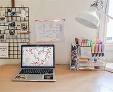 Image result for Pretty Organized Desk