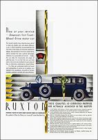 Image result for Vintage Print Ads for Ruxton Automobiles