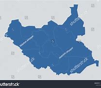 Image result for Map of South Sudan and Surrounding Countries