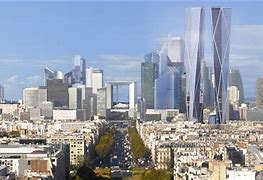 Image result for Paris La Defense in 2040