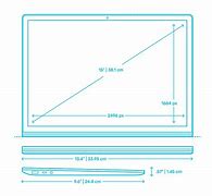 Image result for Dimensions of 15 Inch Laptop HP
