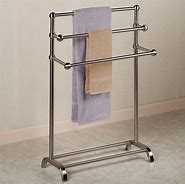 Image result for Bathroom Towel Racks Floor Standing