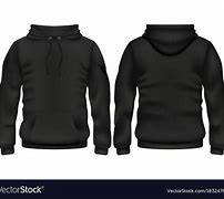 Image result for Black Pullover Hoodie Template