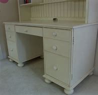 Image result for Antique White Desk with Hutch