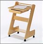 Image result for Portable Computer Desk with Wheels