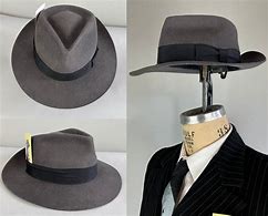 Image result for Gangster Style Fedora Hats