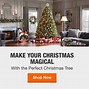 Image result for Home Depot Christmas Tree 2 Pack