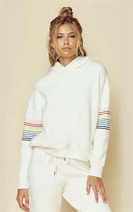 Image result for Rainbow Lined Hoodie