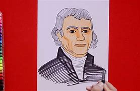 Image result for How to Draw Thomas Jefferson