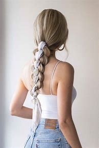 Image result for Braid into Ponytail Hairstyles