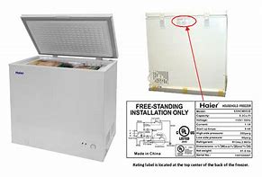 Image result for Haier Chest Freezer Plug