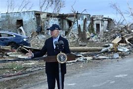 Image result for Biden Calls Kentucky Tornado a Hurricane