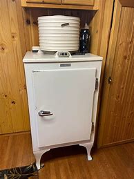 Image result for Antique Norge Refrigerator