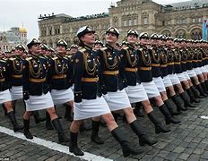 Image result for Russian Women Army Parade