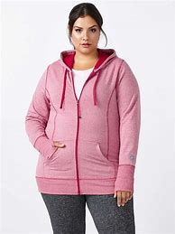 Image result for Women's Plus Size Zip Up Hoodies
