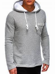 Image result for men's hooded sweatshirt grey