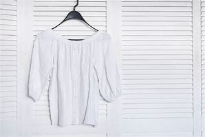 Image result for White Blouses On Hanger