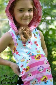 Image result for Pink Hoodie Dress