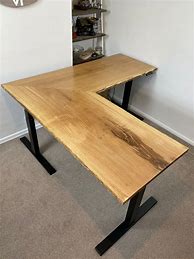 Image result for solid wood l shaped corner desk