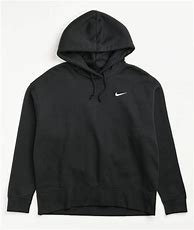 Image result for Nike Hoodie Black Logo Pullover