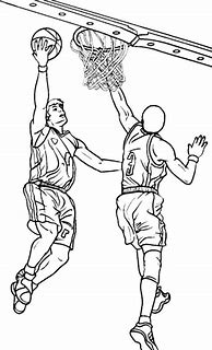 Image result for NBA 2K Coloring Pages