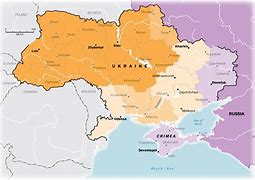 Image result for Current Map of Ukraine Conflict