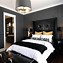 Image result for Small Black Bedroom