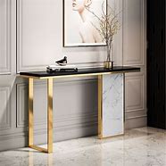 Image result for Office Glass Desk Console Table
