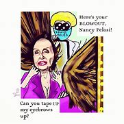 Image result for Pelosi Hair Political Art