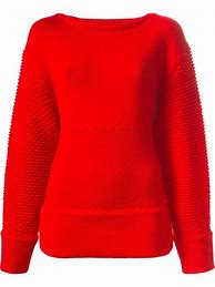 Image result for Red Oversized Sweater