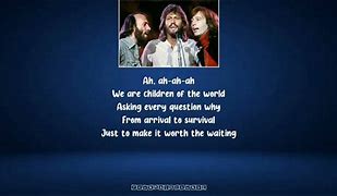 Image result for Bee Gees Lyrics