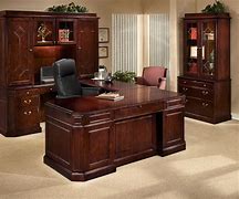 Image result for Solid Wood Desk Furniture